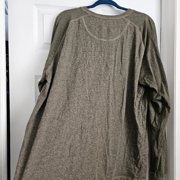 Grey/Green Men's Red Head Brand Co Long Sleeve Shirt size 2XL - Picture 11 of 12